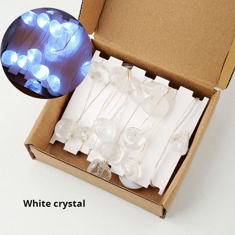 Image of Natural Pink Amethyst Original Stone Atmosphere Light