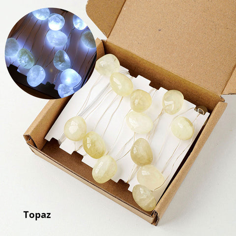 Image of Natural Pink Amethyst Original Stone Atmosphere Light