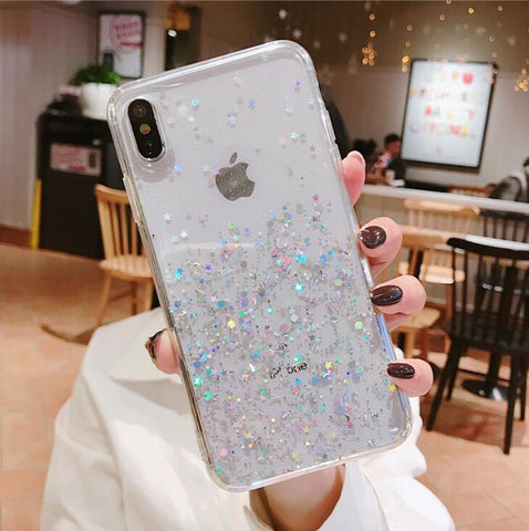 Image of Night Shining Glitter Case Sequin iPhone Case