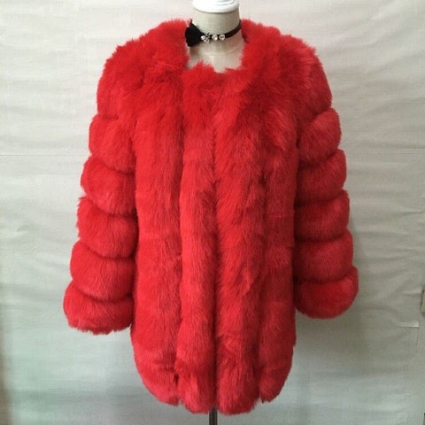 Image of Women's Faux Fur Coat