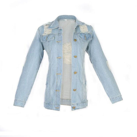 Image of Pattern Holes outdoor Jacket.