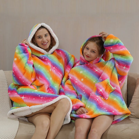 Image of Plush Fleece Sherpa Blanket