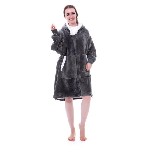 Image of Ultra Plush Blanket Winter Oversized Hoodies.