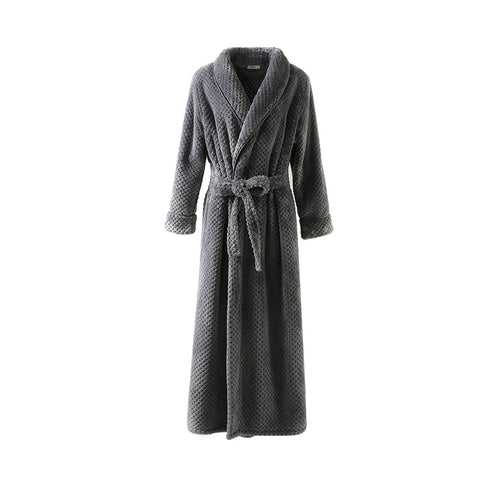 Image of Women Winter Extra Long Robe Soft Warm Dressing Gown.