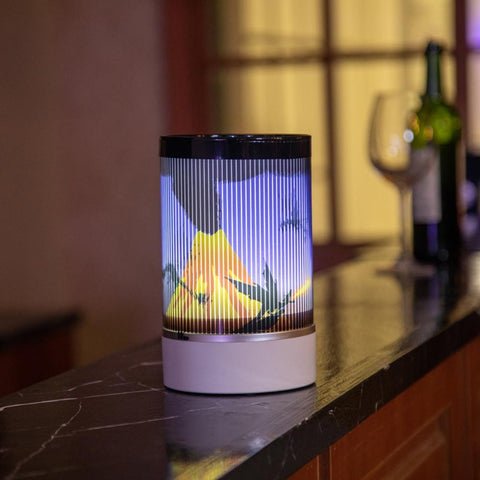 Image of Rotation LED Projector Lamp Cartoon Anime.