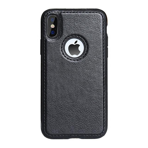 Image of Luxury Slim PU Leather Case for iPhone.