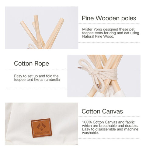 Image of Portable Pet Tent House