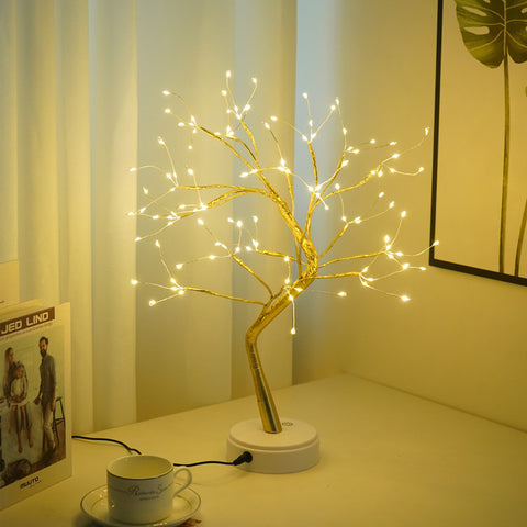 Image of LED Tree Light Creative Touch Table Lamp