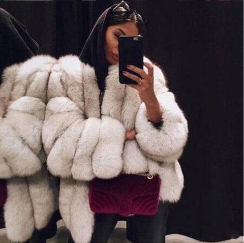Image of Women's Faux Fur Coat