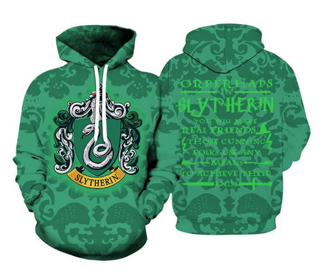 Image of Wizardry Hero Lion Printed Adult Sweatshirts Magic fans Unisex Hoodies