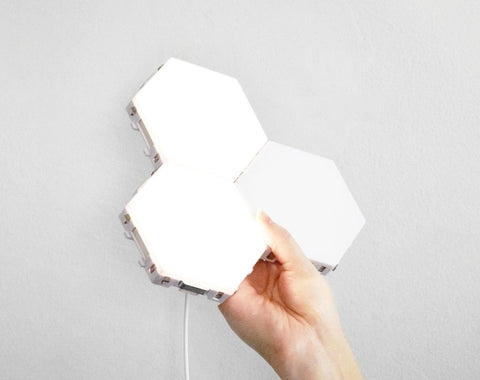 Image of Quantum lamp led Hexagonal lamps modular touch sensitive lighting night light.