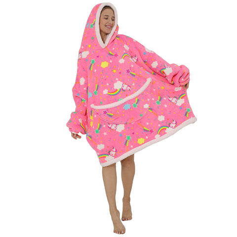 Image of Plush Fleece Sherpa Blanket