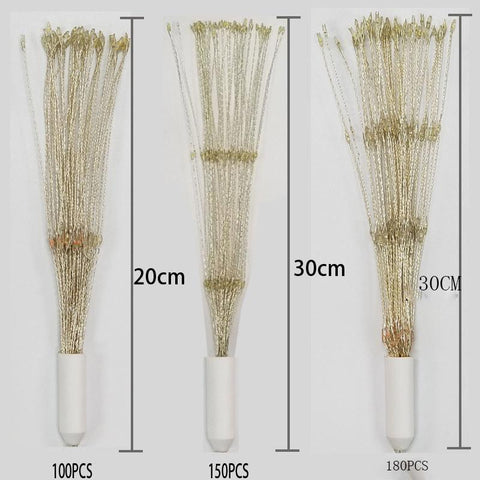 Image of Festival Hanging Starburst String Lights.