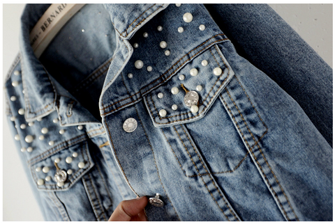 Image of Full Sleeve Denim Jacket