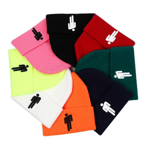 Image of Embroidery Beanie Hat.