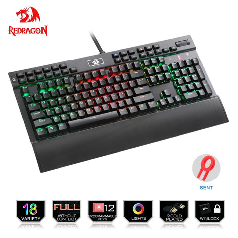 Image of LED Gaming mechanical keyboard