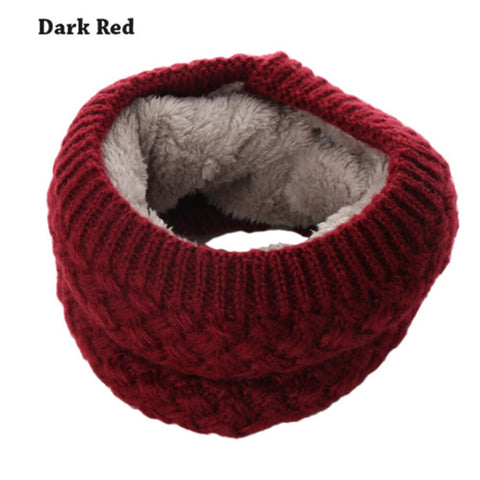 Image of 1Pc Winter Knit Neck Warmer Scarf