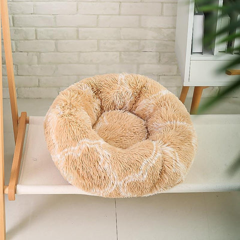 Image of Pet Nest Warm Soft Plush Sleeping Bed