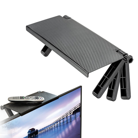 Image of TV Rack Display Shelf Storage Desk.