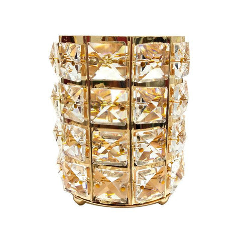 Image of Metal Makeup Brush Storage.