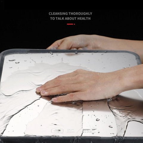 Image of Multifunctional Thick Double-sided Cutting Board Stainless Steel.