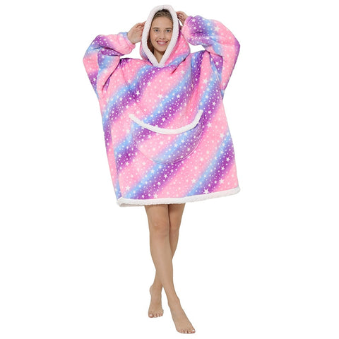 Image of Plush Fleece Sherpa Blanket