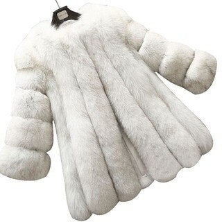 Image of Women's Faux Fur Coat
