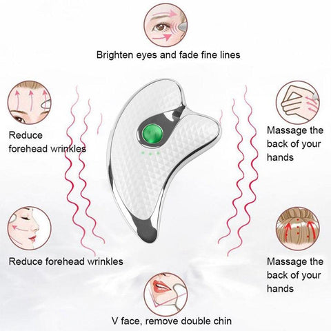 Image of Heating Scraping Apparatus Facial Massager.