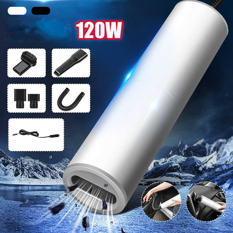 Image of Mini 120W Suction Portable Vacuum Cleaner For Car.