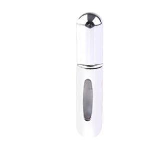 Image of Portable Mini Aluminum Refillable Perfume Bottle Cosmetic Containers.