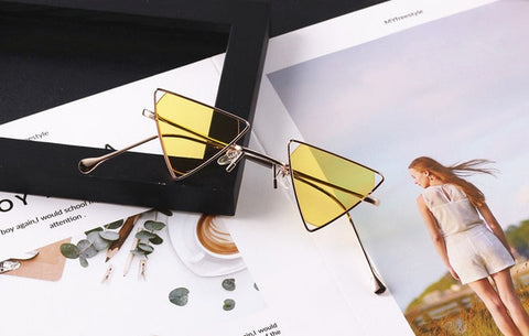 Image of Triangle Shaped sunglasses