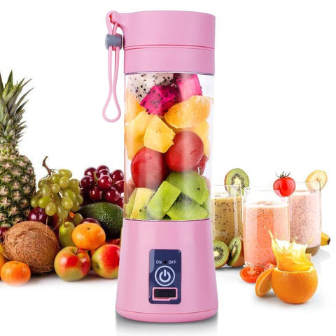 Image of Portable Mini USB Electric Juicer Blender.