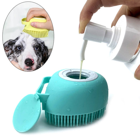 Image of Pets Bath Massage Gloves