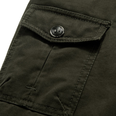 Image of Cotton Military Jacket.