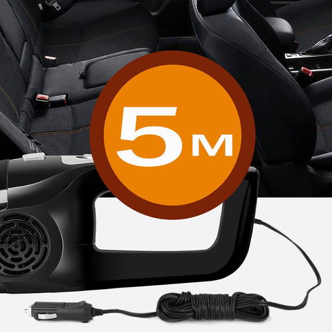 Image of Handheld 12V 120W Strong Suction Vacuum Car Cleaner.