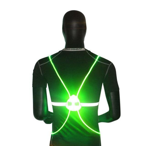 Image of 360 Reflective LED Flash Driving Vest High Visibility Night.