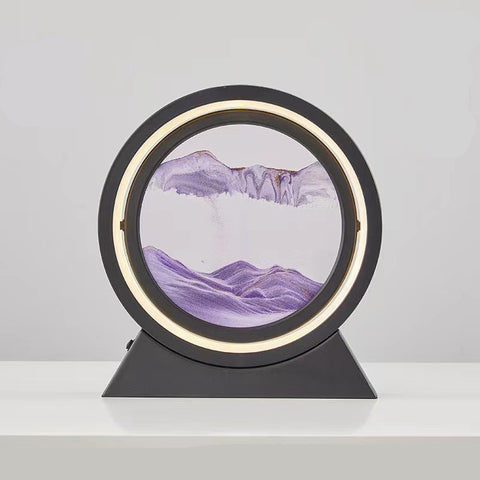 Image of Creative Flow Sand Painting Sand Table Lamp