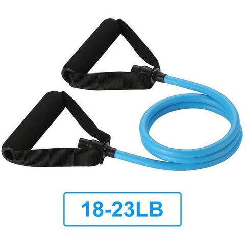 Image of 120cm Yoga Pull Rope Elastic Resistance Bands Fitness Workout.