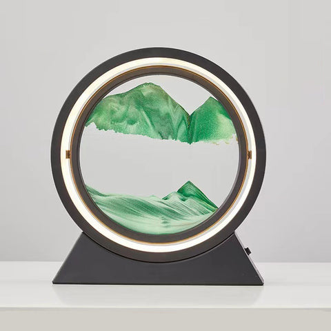 Image of Creative Flow Sand Painting Sand Table Lamp