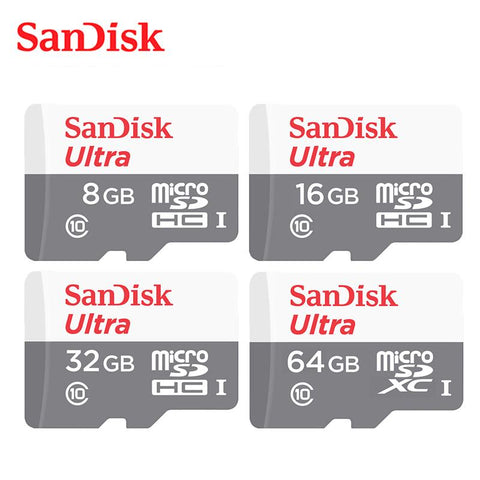 Image of Sandisk Class10 Micro SD card.