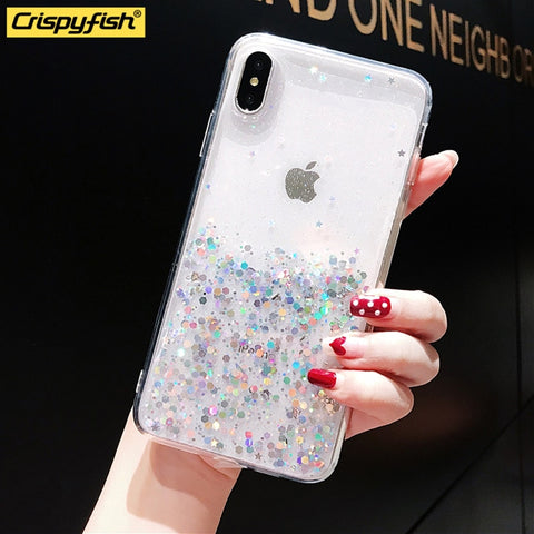 Image of Night Shining Glitter Case Sequin iPhone Case