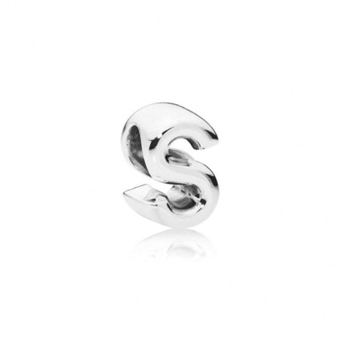 Image of Alphabet Sterling Silver Charm