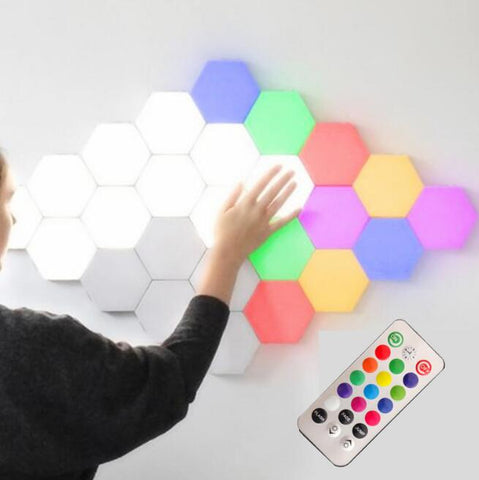 Image of LED Dimmable Multi Function Lighting Modes Hexagon Light
