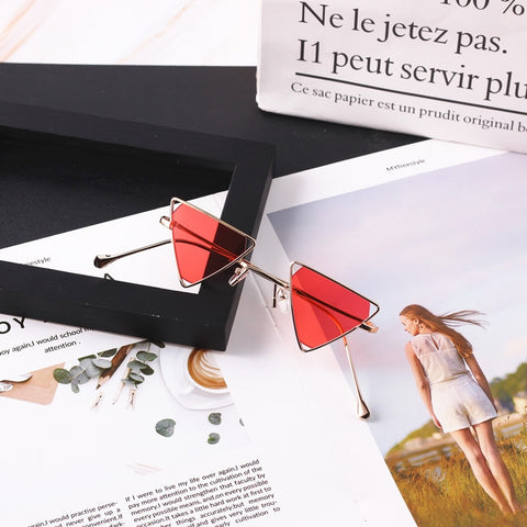 Image of Triangle Shaped sunglasses