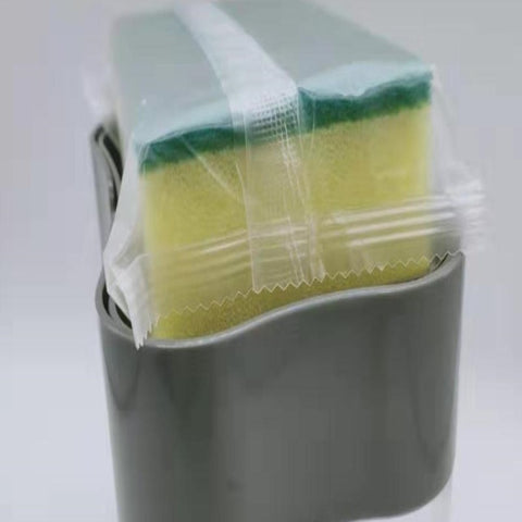 Image of Kitchen Soap Dispenser Single Hand Sponge Soap.