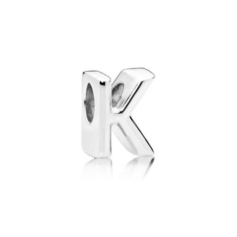 Image of Alphabet Sterling Silver Charm