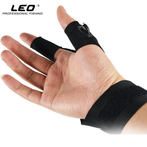 Image of 1 Piece Magic Strap Fingerless Led Glove Light Night.