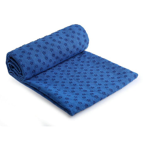 Image of Yoga Mat Cover Towel Blanket For Fitness Exercise.