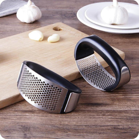 Image of Stainless steel Garlic Press Roller.