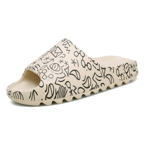 Image of Graffiti Casual Beach Slipper